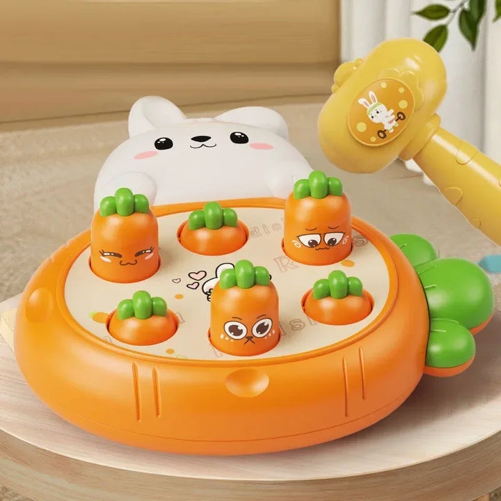 Cartoon Montessori Animal Knocking Game Toy