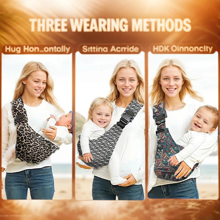 Portable Adjustable Baby Carrier Wrap Sling