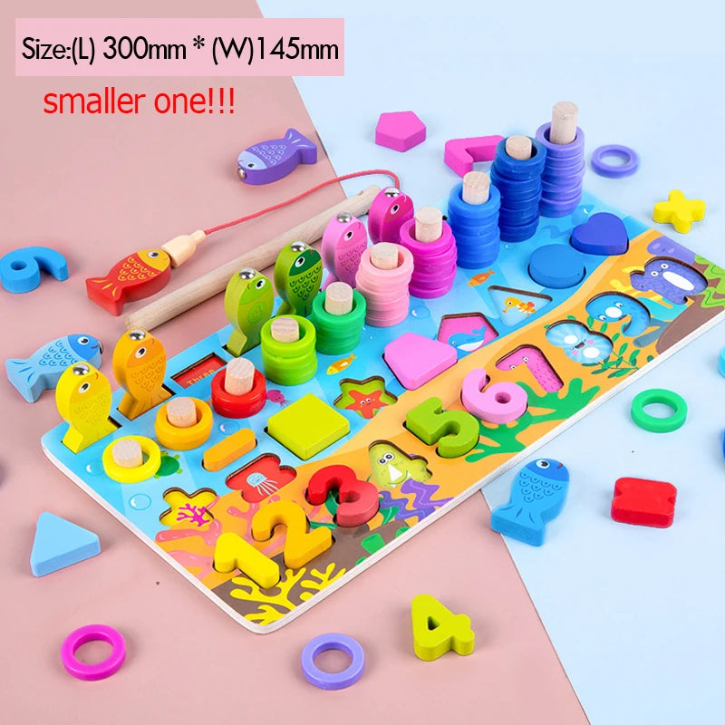 Montessori Wooden Math Puzzle Toy