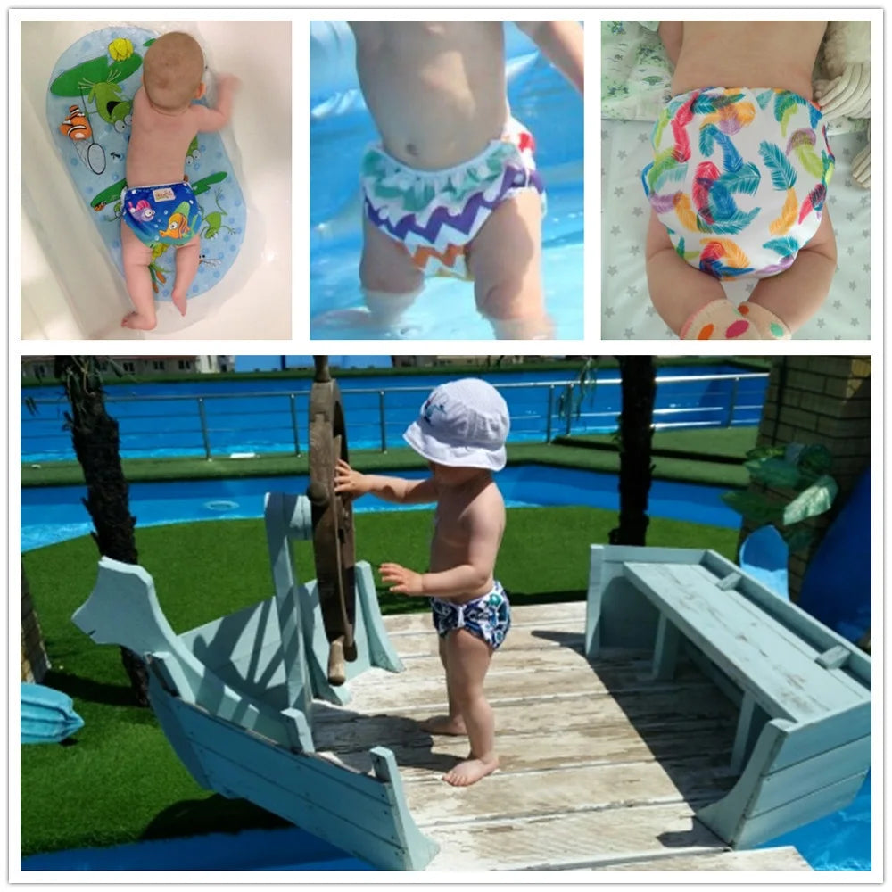 Reusable Adjustable Baby Swim Diapers