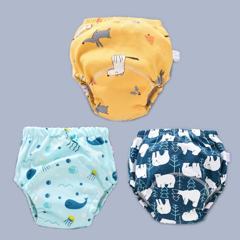 Reusable Baby Training Pants Cotton Nappy