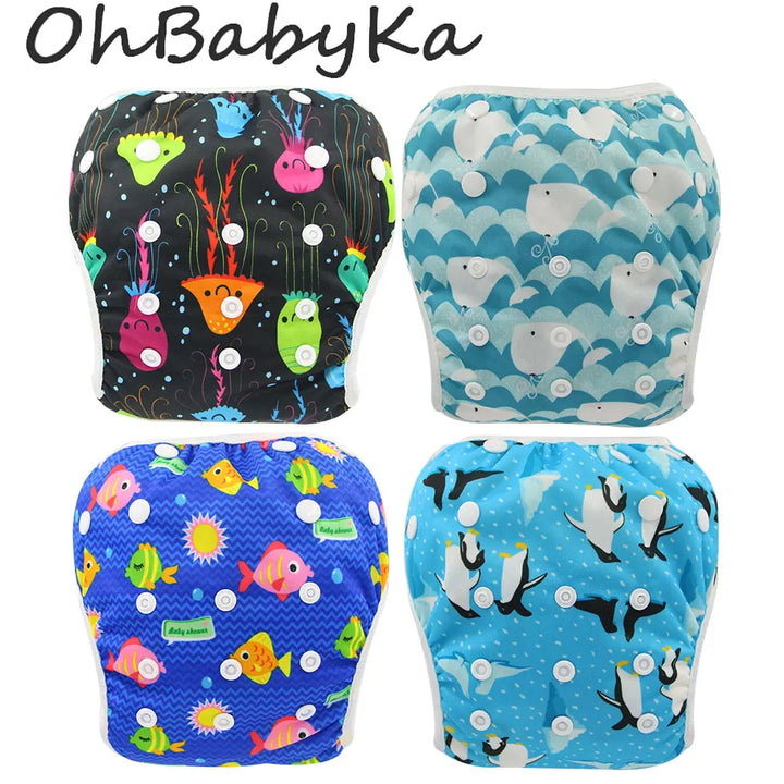 Reusable Adjustable Baby Swim Diapers