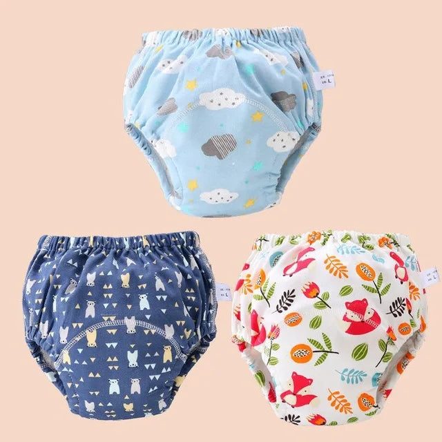 Reusable Baby Training Pants Cotton Nappy