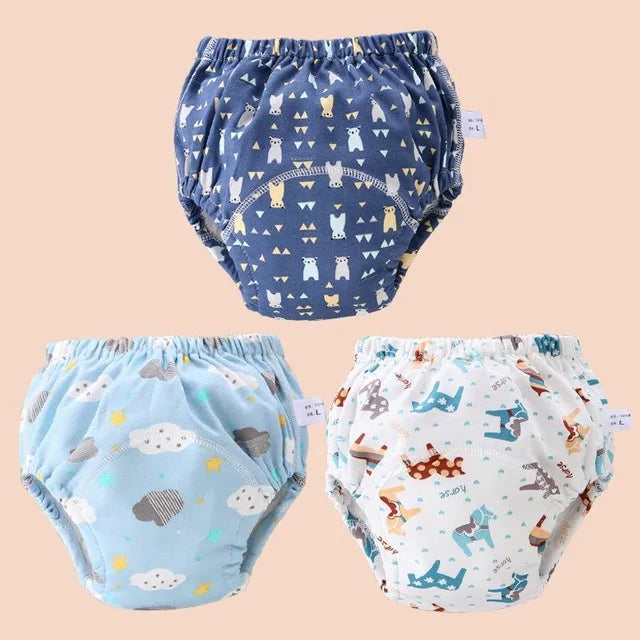 Reusable Baby Training Pants Cotton Nappy