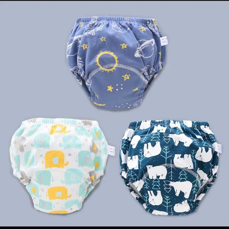 Reusable Baby Training Pants Cotton Nappy