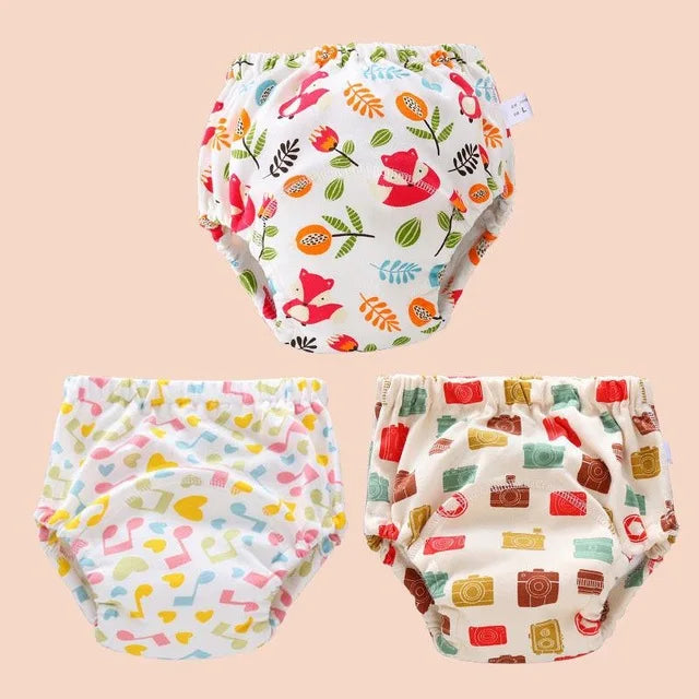 Reusable Baby Training Pants Cotton Nappy