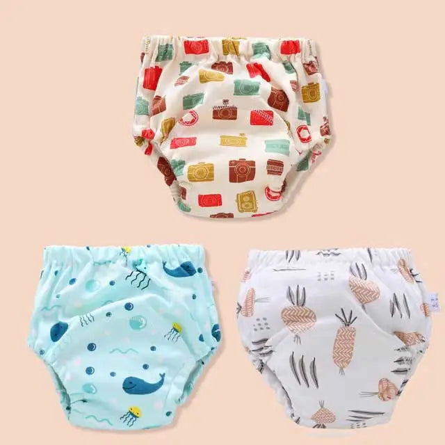 Reusable Baby Training Pants Cotton Nappy