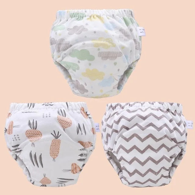 Reusable Baby Training Pants Cotton Nappy