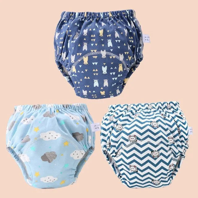 Reusable Baby Training Pants Cotton Nappy