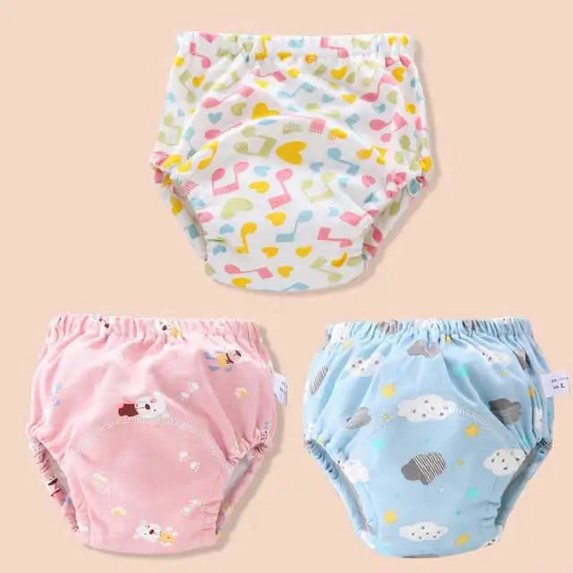 Reusable Baby Training Pants Cotton Nappy