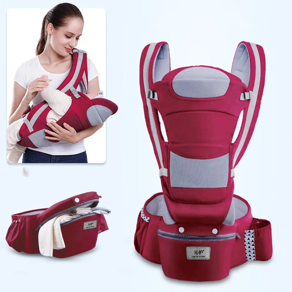Newborn Ergonomic Baby Carrier Hipseat Backpack