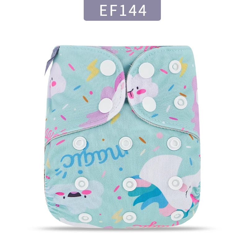 Newborn Suede Adjustable Cloth Diapers