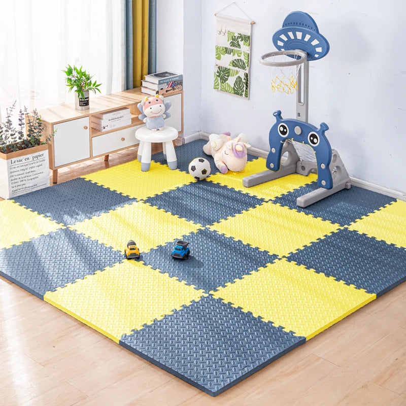 Foam Puzzle Play Mat for Kids – Interlocking Tiles