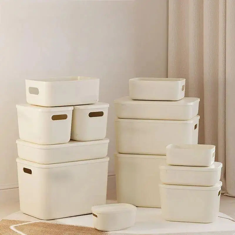 INS Style Storage Box with Lid – Dustproof Organizer