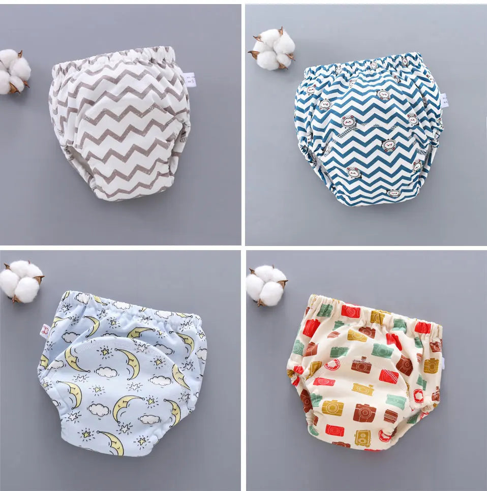 Reusable Baby Training Pants Cotton Nappy