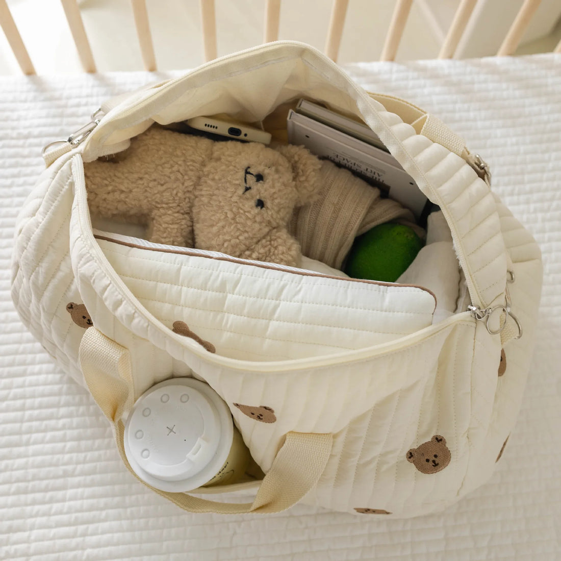 Large Maternity Diaper Bag – Travel Tote for Moms