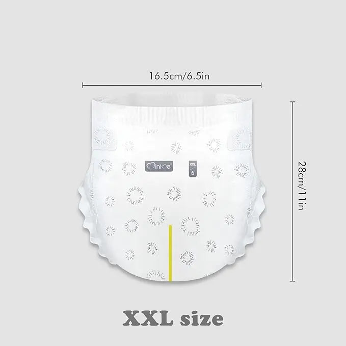Minime Size 6 XXL Ultra Soft Baby Diapers