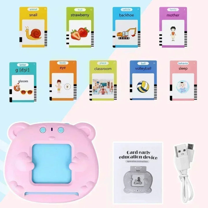 Kids Learning Machine with Talking Flash Cards