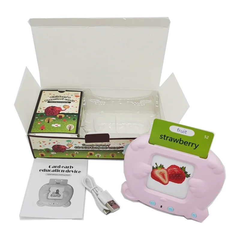 Kids Learning Machine with Talking Flash Cards
