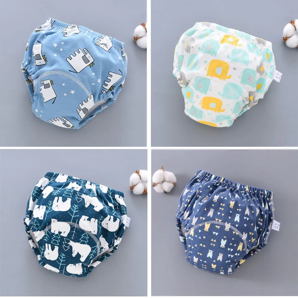 Reusable Baby Training Pants Cotton Nappy