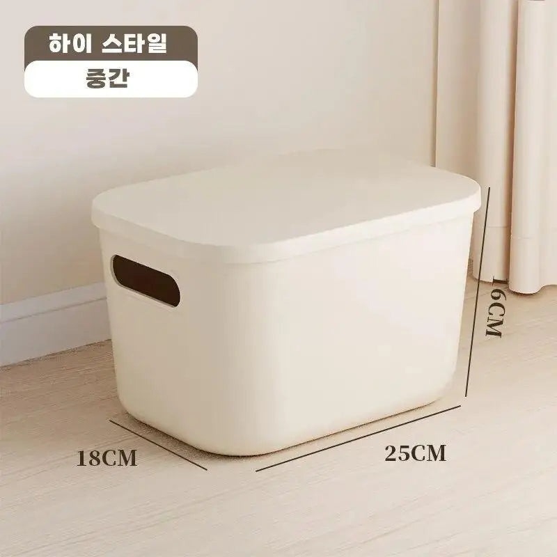 INS Style Storage Box with Lid – Dustproof Organizer