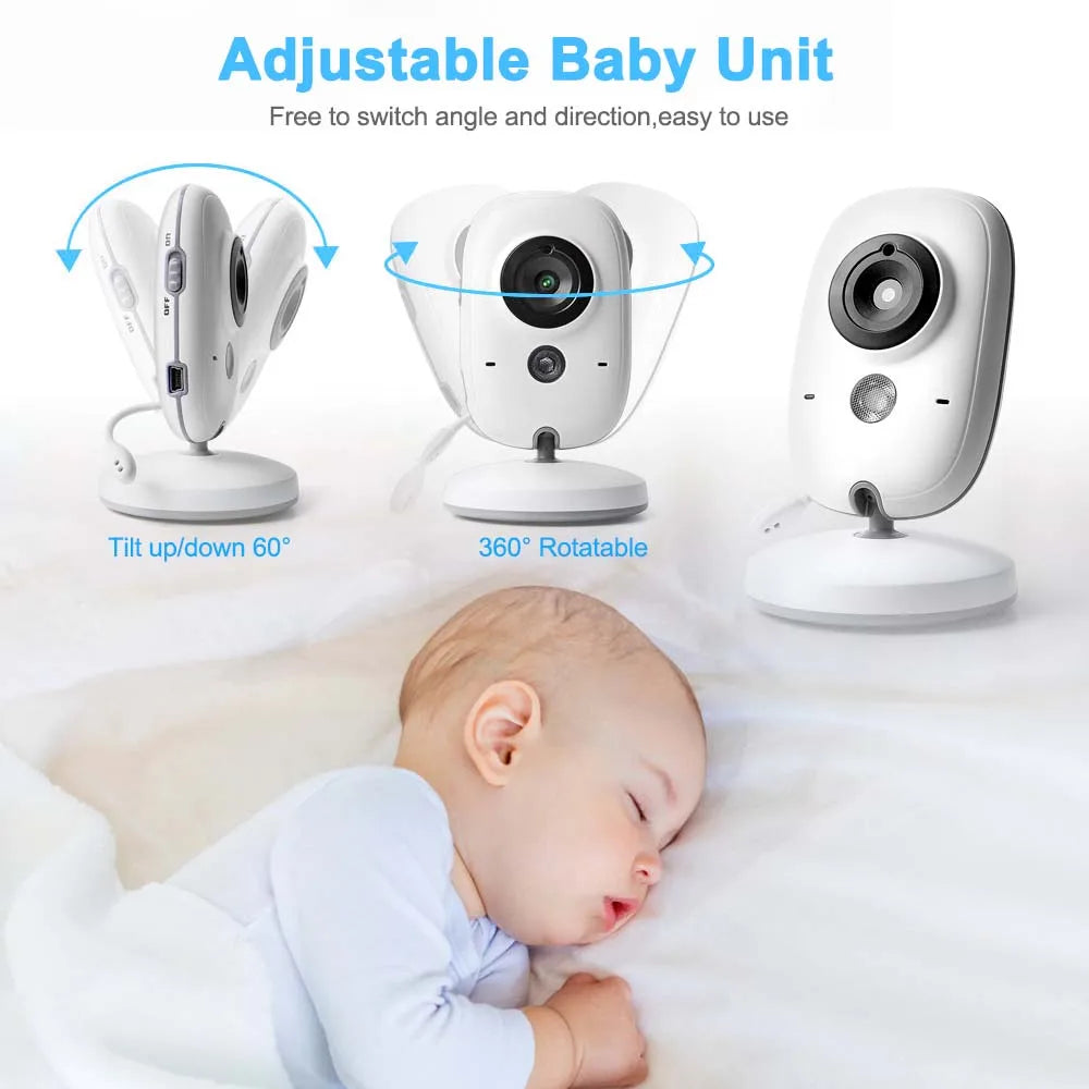 3.5" Video Baby Monitor with Night Vision