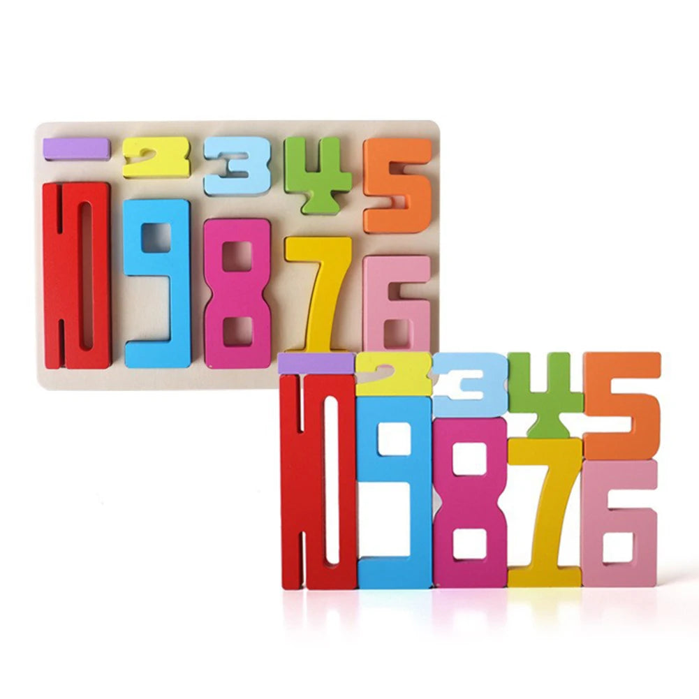 Number Stacking Blocks Montessori Toy