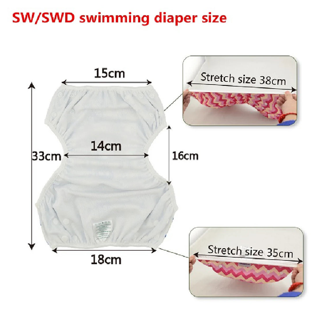 ALVABABY Reusable Swim Nappy