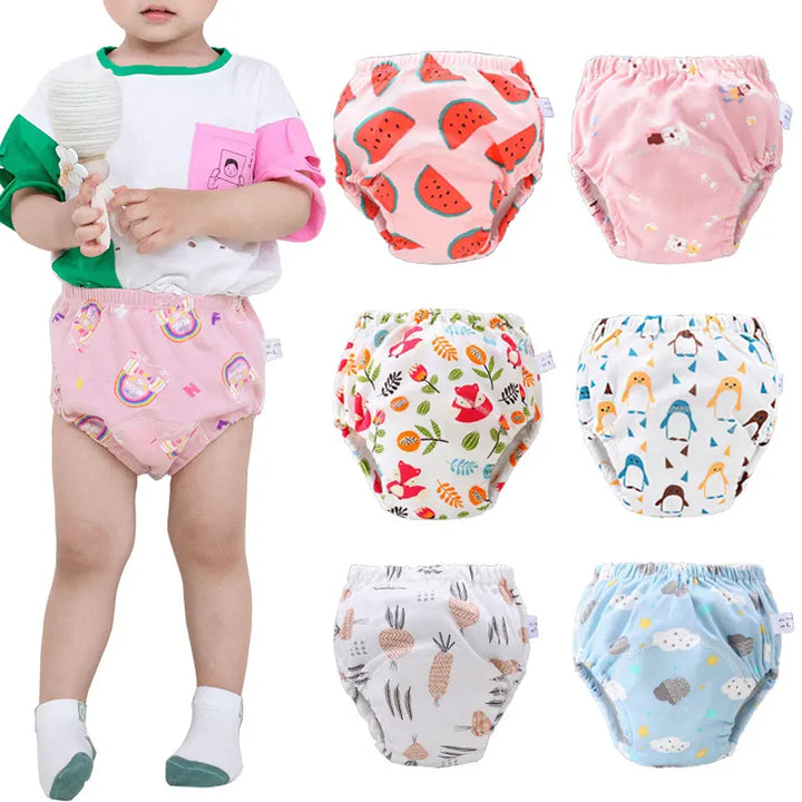 Reusable Baby Training Pants Cotton Nappy
