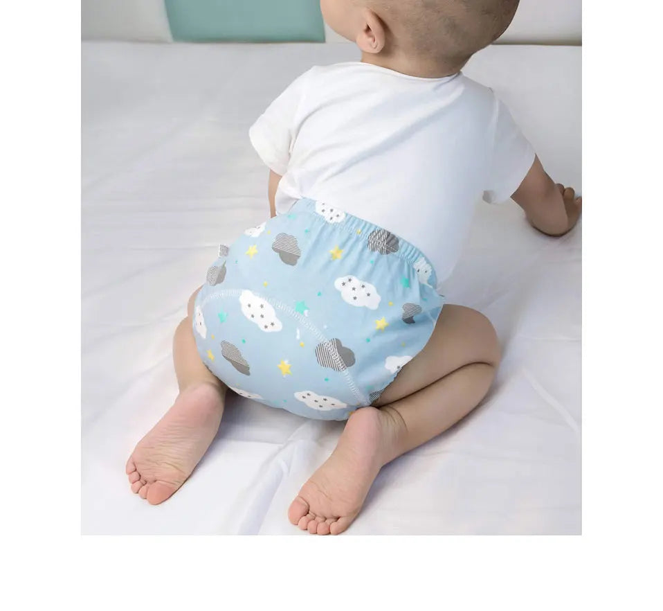 Reusable Baby Training Pants Cotton Nappy