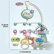 Musical Baby Crib Mobile with Projection & Remote