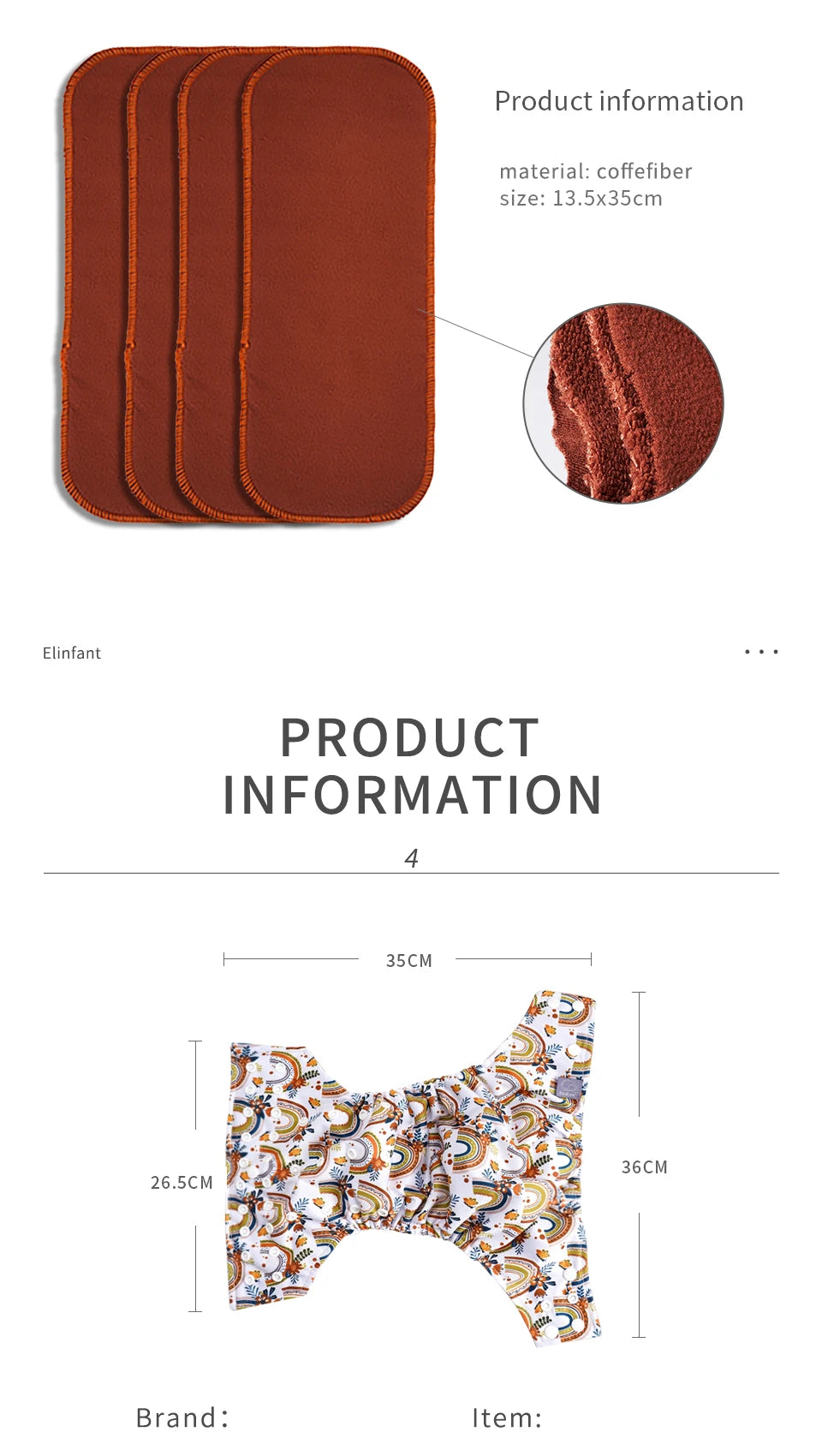 Eco-Friendly Adjustable One-Size Cloth Diape