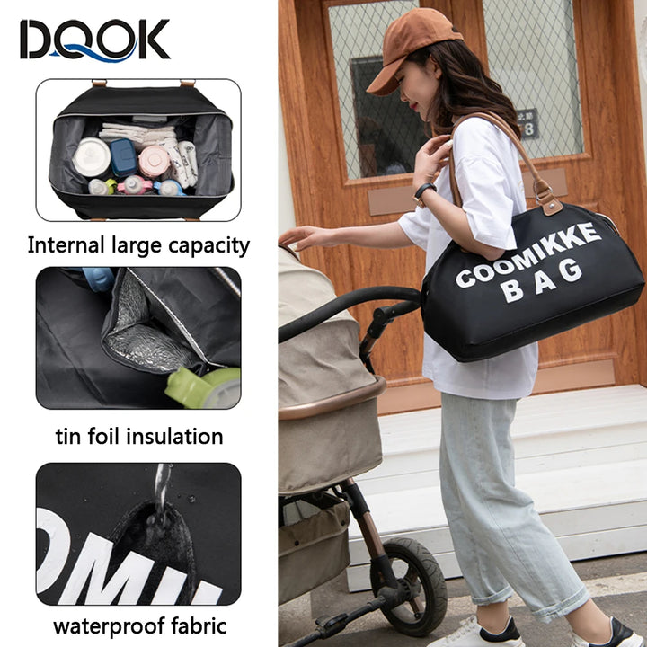 Waterproof Mummy Backpack Diaper Bag – Large Capacity