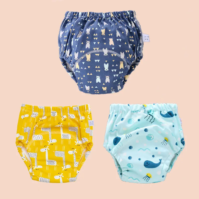 Reusable Baby Training Pants Cotton Nappy