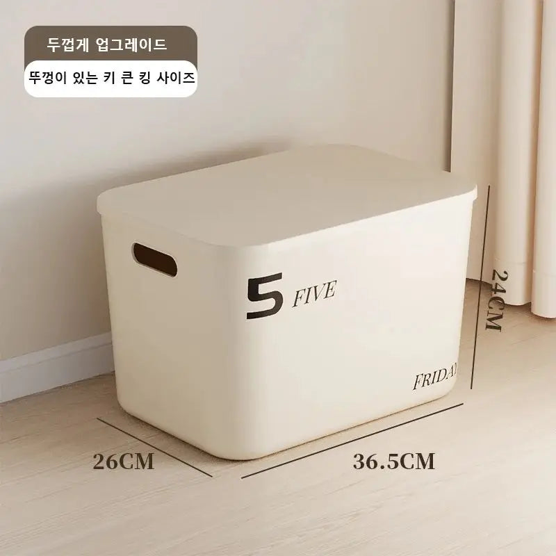 INS Style Storage Box with Lid – Dustproof Organizer