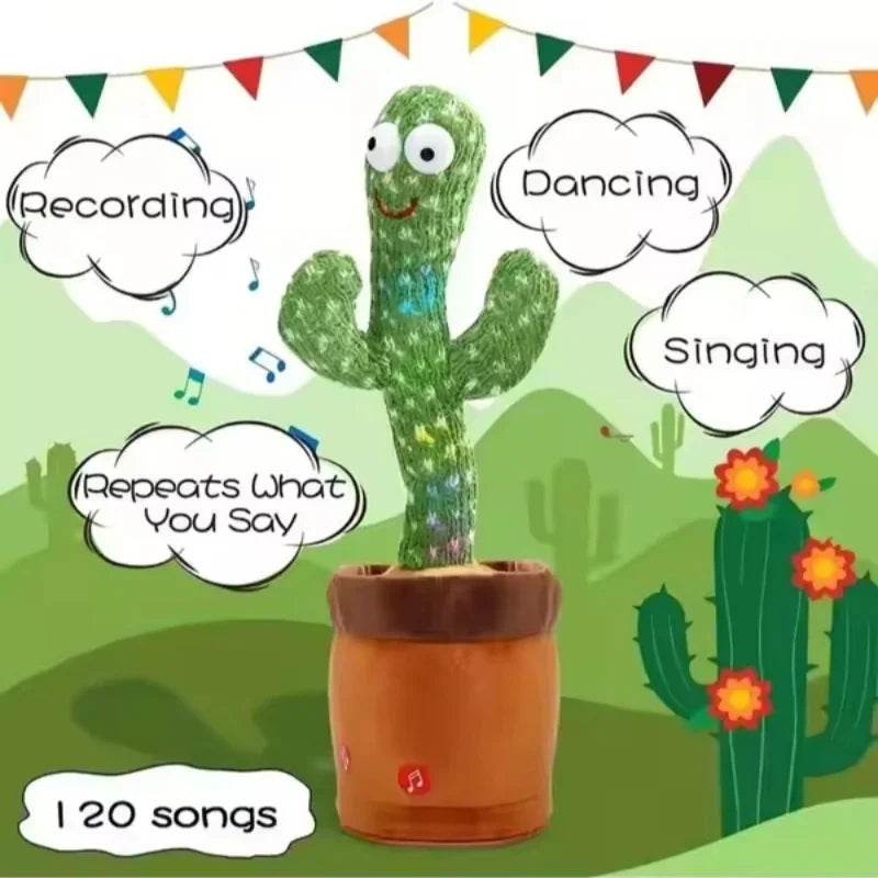 Dancing Talking Cactus Toy for Toddlers