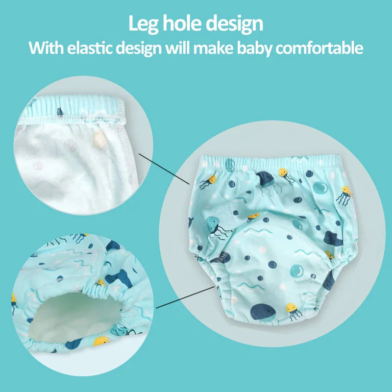 Reusable Baby Training Pants Cotton Nappy