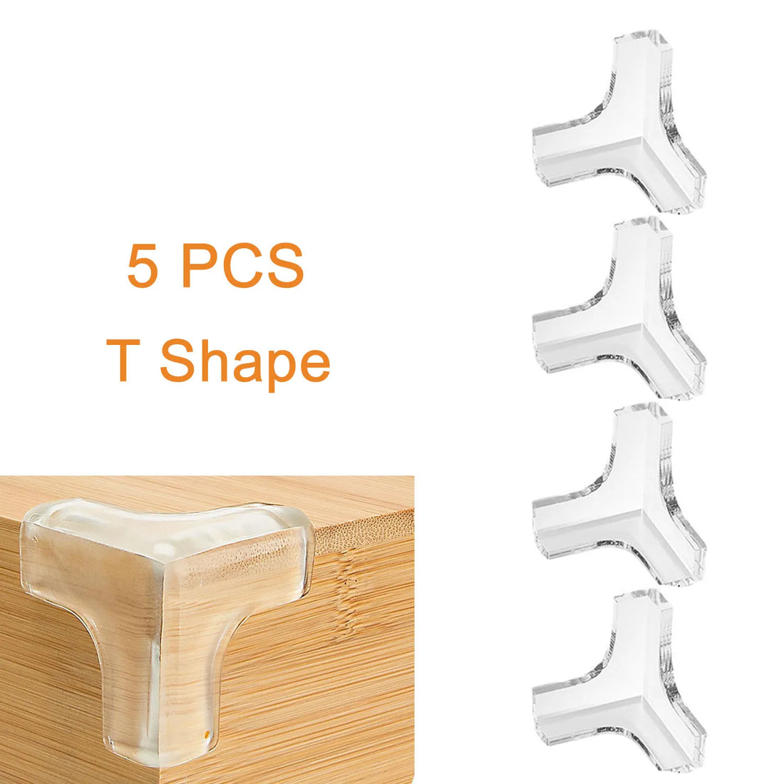 10pcs Baby Luminous Silicone Corner Protectors