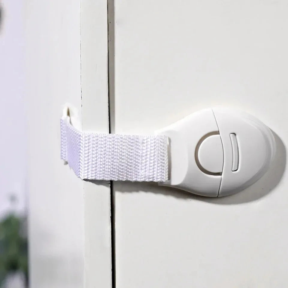 10PCS Baby Safety Latches – Multifunctional Drawer & Cabinet Locks
