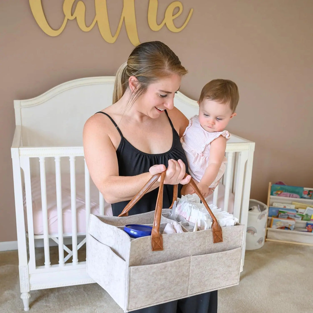 Baby Felt Nursery Storage Basket