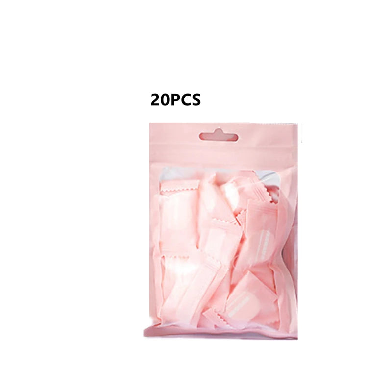 20/50PCS Mini Compressed Disposable Towels
