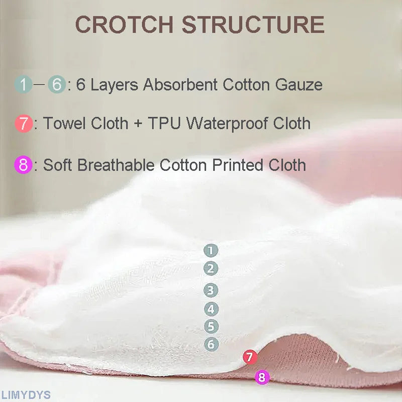 Reusable Baby Training Pants Cotton Nappy