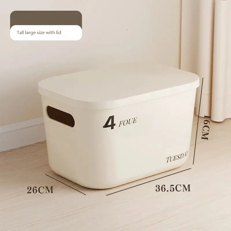 INS Style Storage Box with Lid – Dustproof Organizer