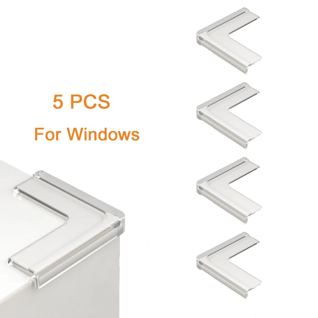 10pcs Baby Luminous Silicone Corner Protectors