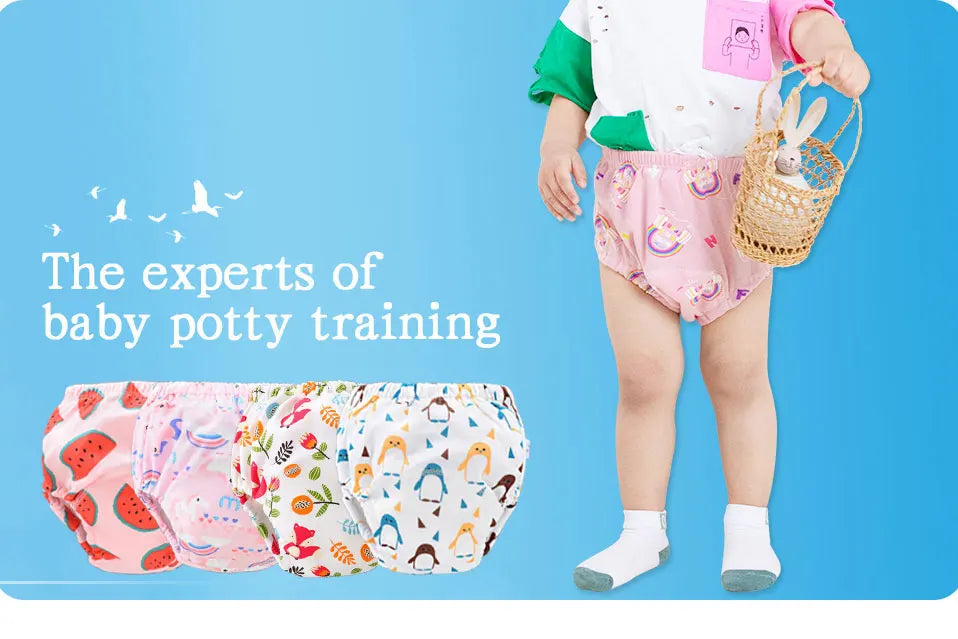 Reusable Baby Training Pants Cotton Nappy