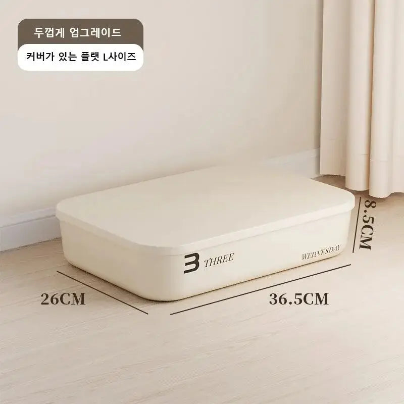 INS Style Storage Box with Lid – Dustproof Organizer
