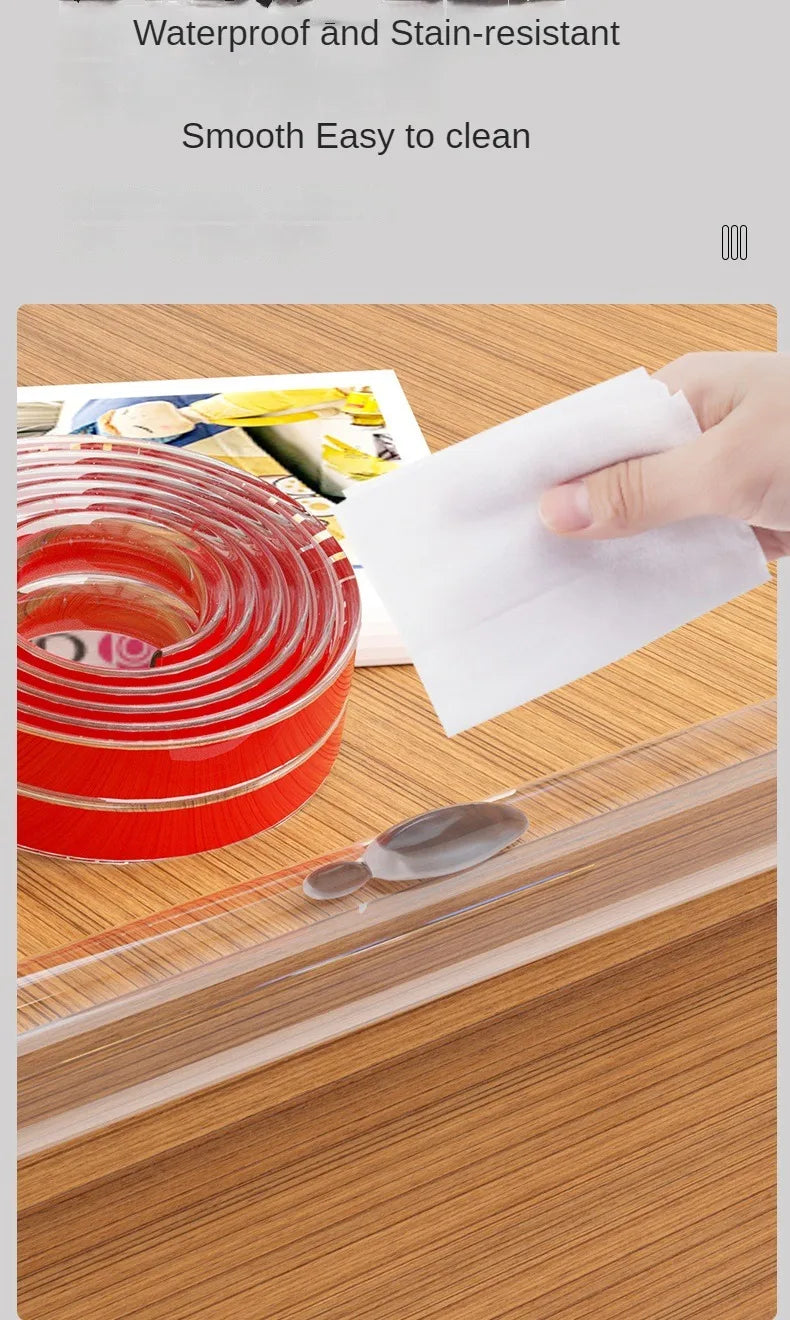 Transparent PVC Baby Safety Edge Protector