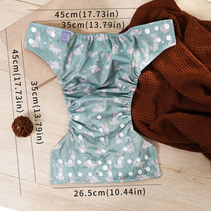 Eco-Friendly Adjustable One-Size Cloth Diape
