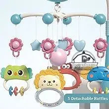 Musical Baby Crib Mobile with Projection & Remote