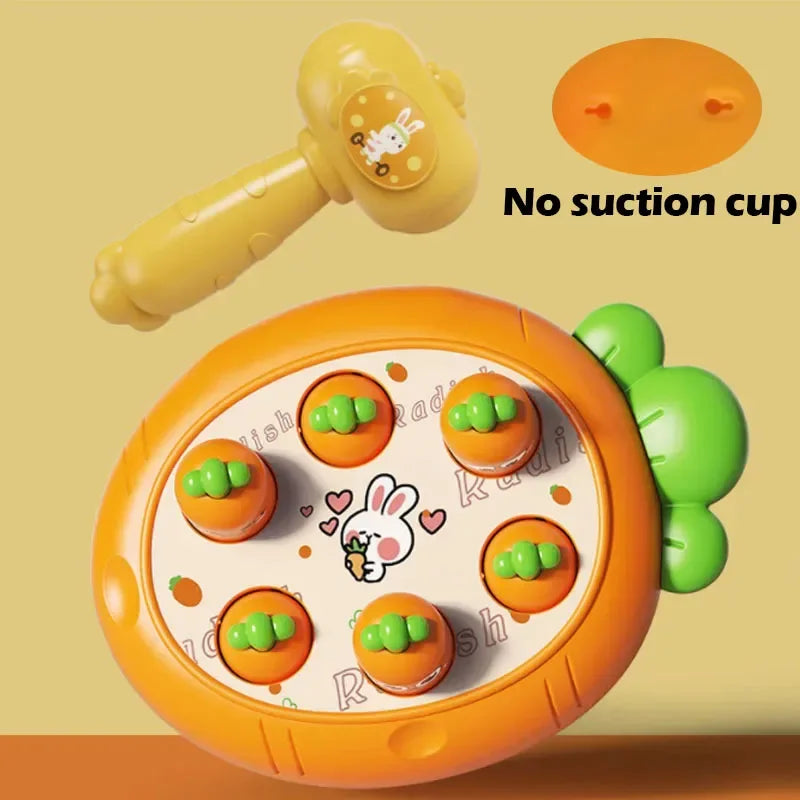 Cartoon Montessori Animal Knocking Game Toy